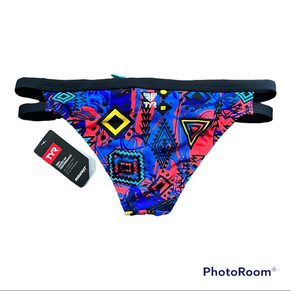 TYR Womens Santa Fe Cove Mini Bikini Bottom Size Medium - Picture 2 of 4